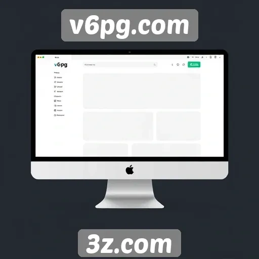 explorando a interface de usuário de v6pg.com