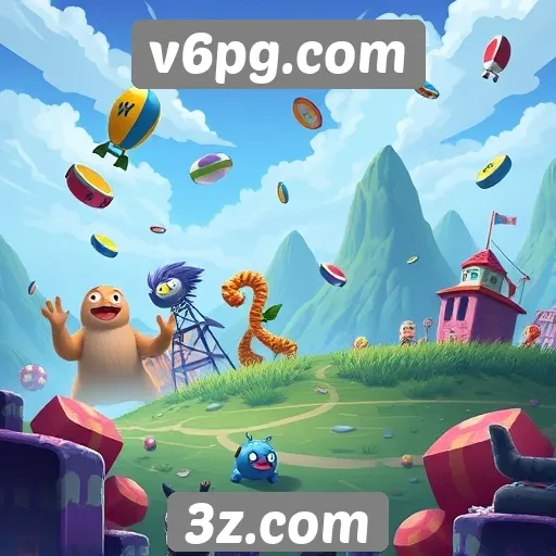 A variedade de jogos disponíveis em v6pg.com